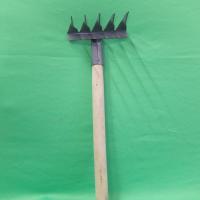 Грабельки 5х зубые витые с черенком ГВ-5 /10шт