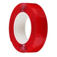 Скотч лента  двухстор. сверхпрочная невидимая 18 мм х 2м 472039