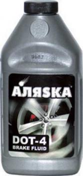 Тормозная жидкость Аляска DOT-4 /12 шт 455 гр