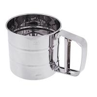 Кружка сито д/просеивания муки 884005  метал