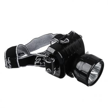 Фонарик налобный аккумуляторный 5 LED 328046