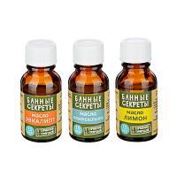 Масло эфирное набор 3шт: мож.,лимон, кедр 15 мл 364224