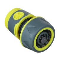 Соединитель Коннектор для шланга 3/4 с аквастопом , быстросъемный 169027