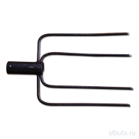 Вилы навозные 4х зубые сварные