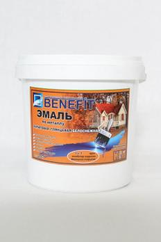 Эмаль для радиаторов 3в 1 0,9кг  Белая*12  BENEFIT