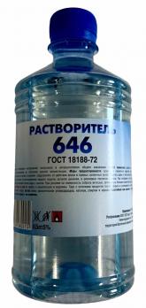 Растворитель №646 0,5л/24 шт Дзержинск