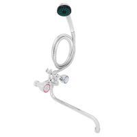 Смеситель д/ванны барашки, излив 30 см / 566234