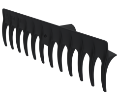 Грабли пластиковые без черенка Аграном Премиум МАКС