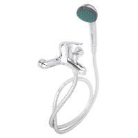 Смеситель д/ванны с душем, короткий излив,картридж 35 мм, цинк  СоюзКран 567019