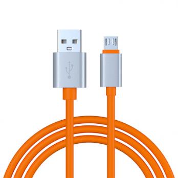 Шнур д/зарядки смартфонов 1м микро  USB 2 А  470026