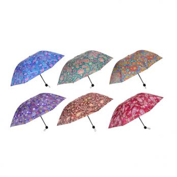 Зонт женский  полуавтомат  8 спиц, 55 см, 6 цветов 302335