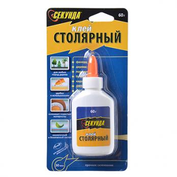 Клей  столярный 60 г СЕКУНДА 403073