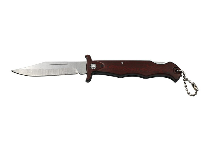 Нож складной коричневый 9-014
