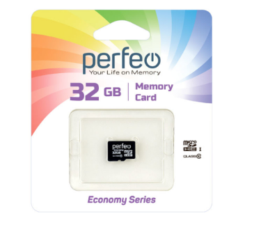 Карта памяти Perfeo microSD 32 Gb б/адаптера economy series