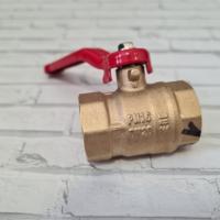 Кран шар. 20 ММ длинная ручка латунь EL