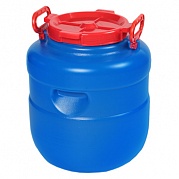 Бочка Дачная 40 л фляжная круглая ЦВЕТНАЯ Радиан