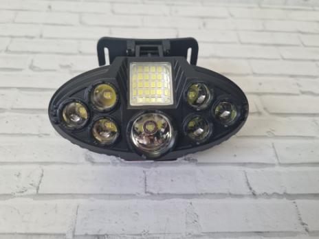 Фонарик налобный аккум.,7 LED+16 SMD ,CL-T23