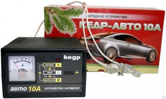Зарядное  устройство Кедр-АВТО 10А для аккумулятора