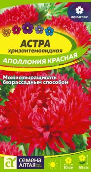 Астра Аполлония Красная/Сем Алт/цп 0,2 гр. Хризантемовидная