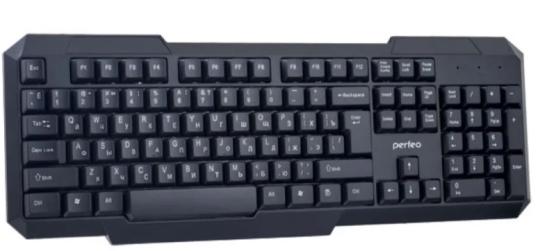 Клавиатура Perfeo беспровод. Freedom, USB, черная PF-1010
