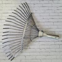 Грабли веерные пластинчатые 22 зуб оцинкованые