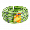 Шланг полив. армир. 3-х сл  25 м Д-1/2 Гидроагрегат салатовый с серой  полосой