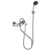 Смеситель д/ванны с душем СоюзКран*567129 круг. излив 40 см, бараш.,кран -букса1/2