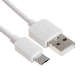 Кабель для зарядки  Микро USB /USB,1А, 1м/9949188 белый