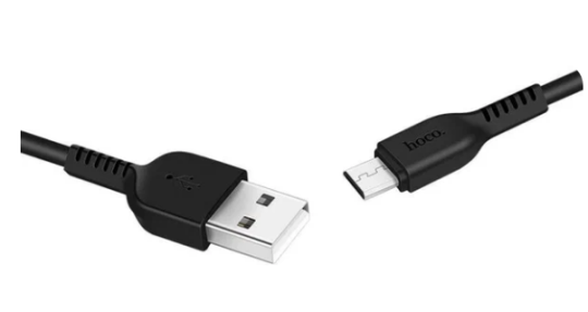 Кабель для зарядки  Микро USB*USB 2м, 2А/68884 белый НОСО