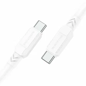 Кабель для зарядки BX81 Type-C /USB, 3А,1м*86103 белый BOROFONE