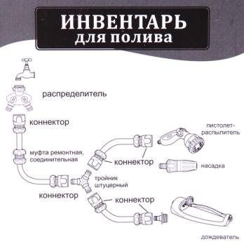 Соединитель Коннектор для шланга 1/2 *784173