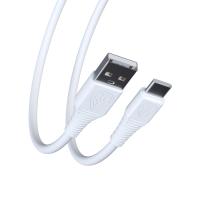 Кабель для зарядки Type-C, USB,1м, 3А/931231 белый_3