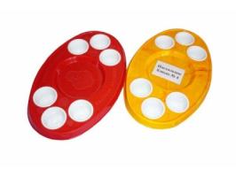 Блюдо пасхальное №4 для 6 яиц пластик