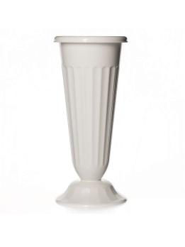 Ваза д/цветов D-210, h-440 Белый БШ5352/5