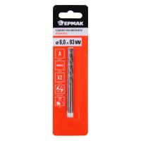 Сверло по мет.КОБАЛЬТ 6,0х93мм*604037 ЕРМАК Цена за штуку_2