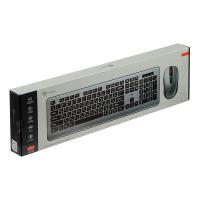 Клавиатура+мышь 405-105 BYбеспровод. 104кл.1200DPI AAA, серебр._1