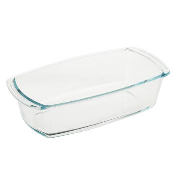 Форма д/запек.825-033 Прямоуг.с ручк.27*14*7см 1,5л жаропроч.стекло. Satoshi