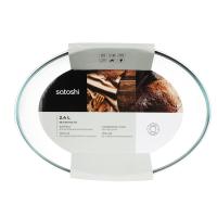 Форма д/запек. 825-035 жаропроч. стекло Овал 2,4л Satoshi_3