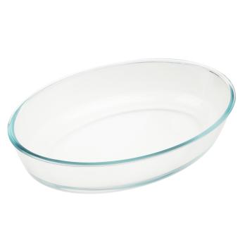 Форма д/запек. 825-035 жаропроч. стекло Овал 2,4л Satoshi