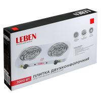 Плитка  электрическая  2-Комфор., СПИРАЛЬ Д-15,5 см 2000Вт *475037 Leben_4