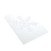Наклейка на стекло 15х20см *336504 Снежинка_2