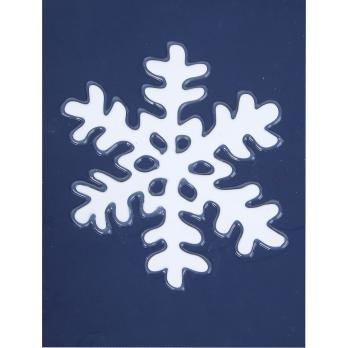 Наклейка на стекло 15х20см *336504 Снежинка