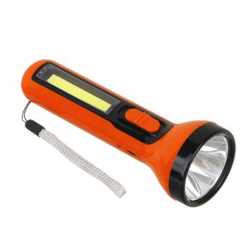 Фонарик ручной, аккум.2 реж.1200мАч,USB, 50х145х50мм*224077 ЕРМАК
