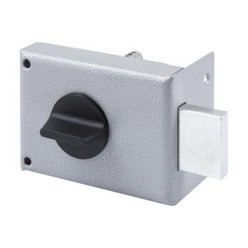 Замок накладной ЗЕНИТ ЗН-1-1-1 (серый) 1риг 4кл*16219