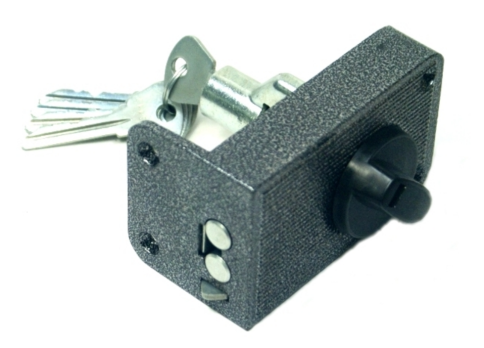 Замок накладной ЗЕНИТ ЗН-2-3 (серебро ) пр риг 4кл Дмитровград *00642