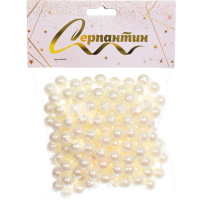 Бусы  на елку 2,7 м Д-10мм ЖЕМЧУГ белый*556476_2