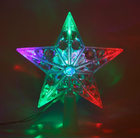 Звезда на Елки светодиодная 10ламп 15 см электро 220В*196105_1