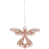 Подвеска на Елку Волшебный ангел 10*13см*9161327 Розовое золото_1