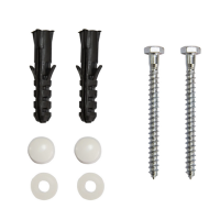 Крепление  д/унитаза к полу мет. болты фасов.