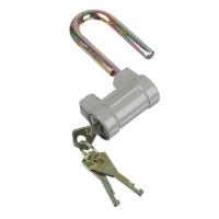 Замок навесной серый Длинная дужка 60